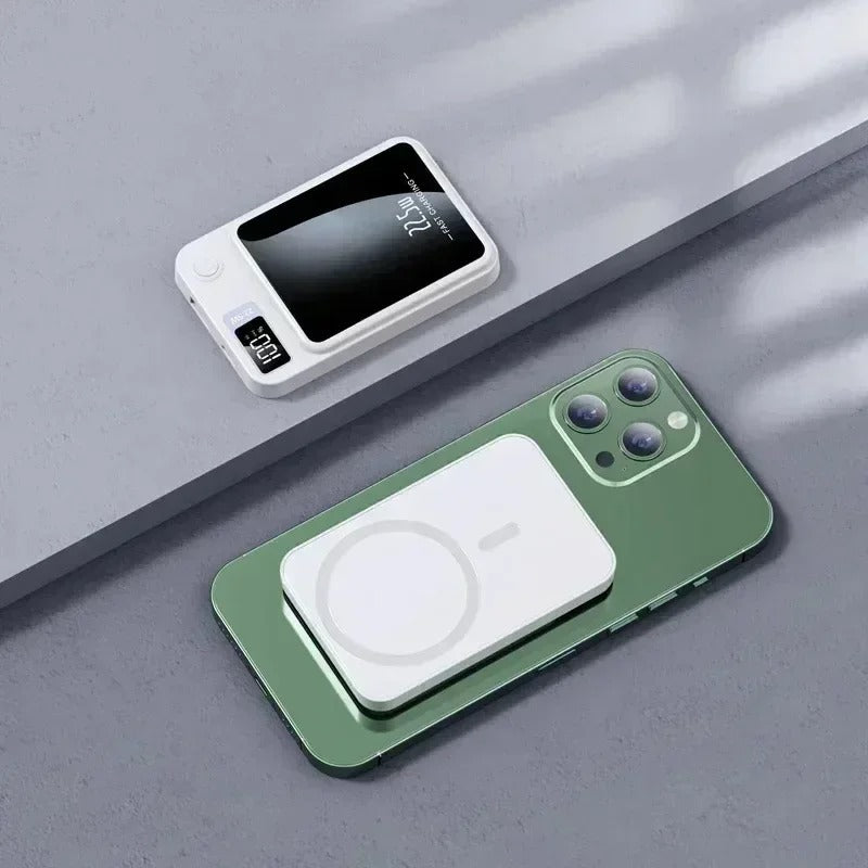 100000mAh Wireless Magnetic Power Bank – Super Fast Charge, Ultra Portable