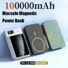 100000mAh Wireless Magnetic Power Bank – Super Fast Charge, Ultra Portable