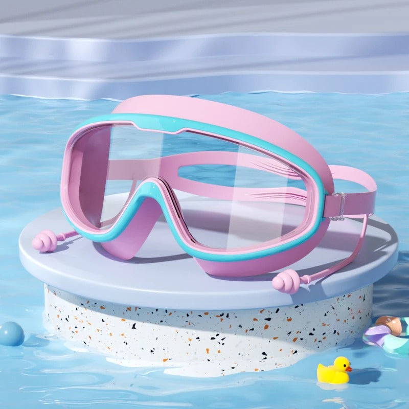 HD Large Frame Kids Swimming Goggles – Waterproof & Anti-Fog Description - Swimming Goggles