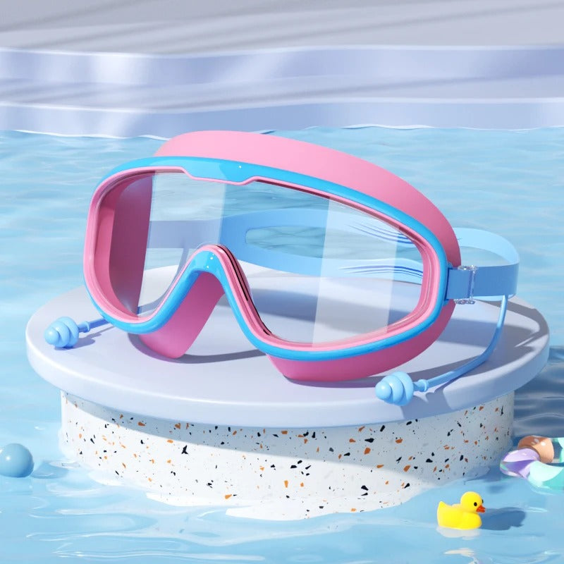 HD Large Frame Kids Swimming Goggles – Waterproof & Anti-Fog Description - Swimming Goggles