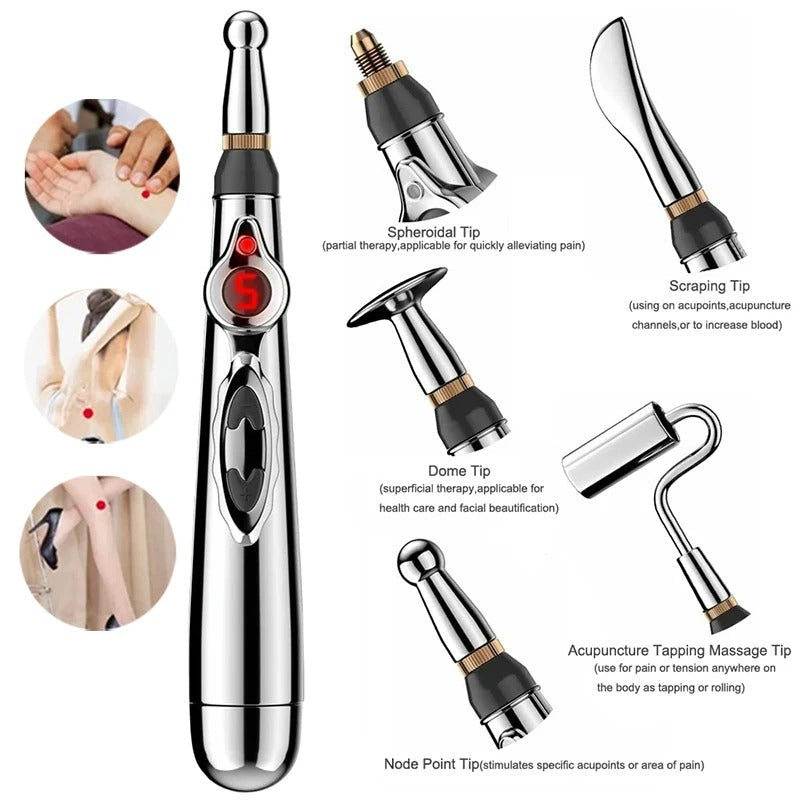 Electronic acupuncture pen - Needle-Free TENS Therapy for Pain Relief