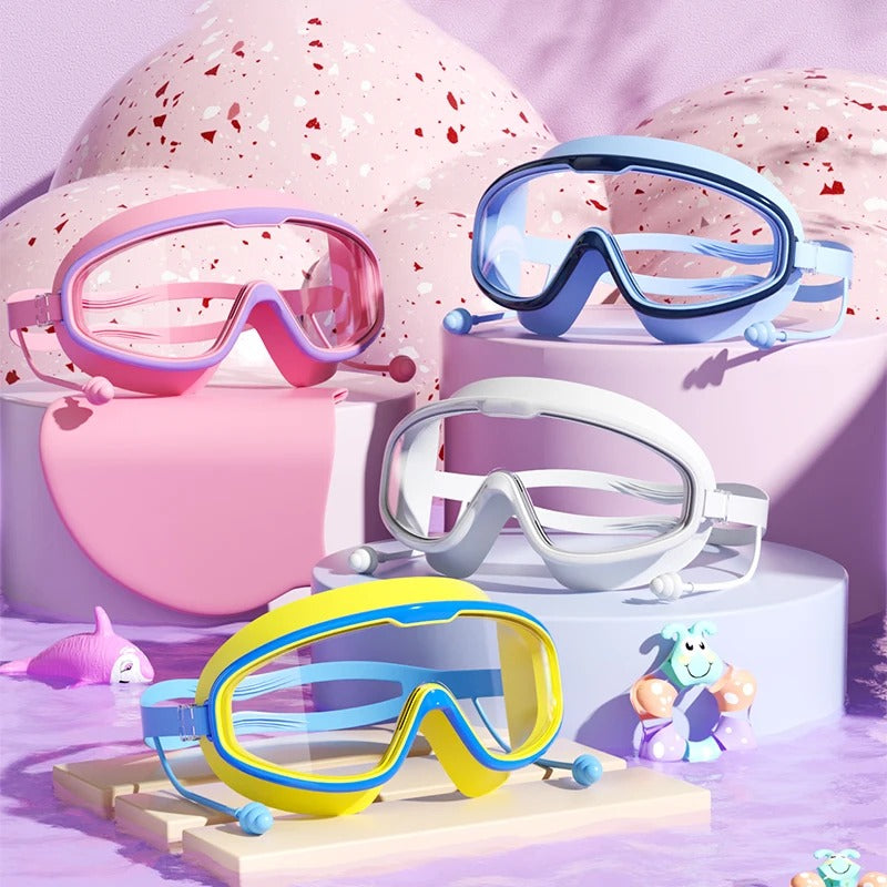 HD Large Frame Kids Swimming Goggles – Waterproof & Anti-Fog Description - Swimming Goggles