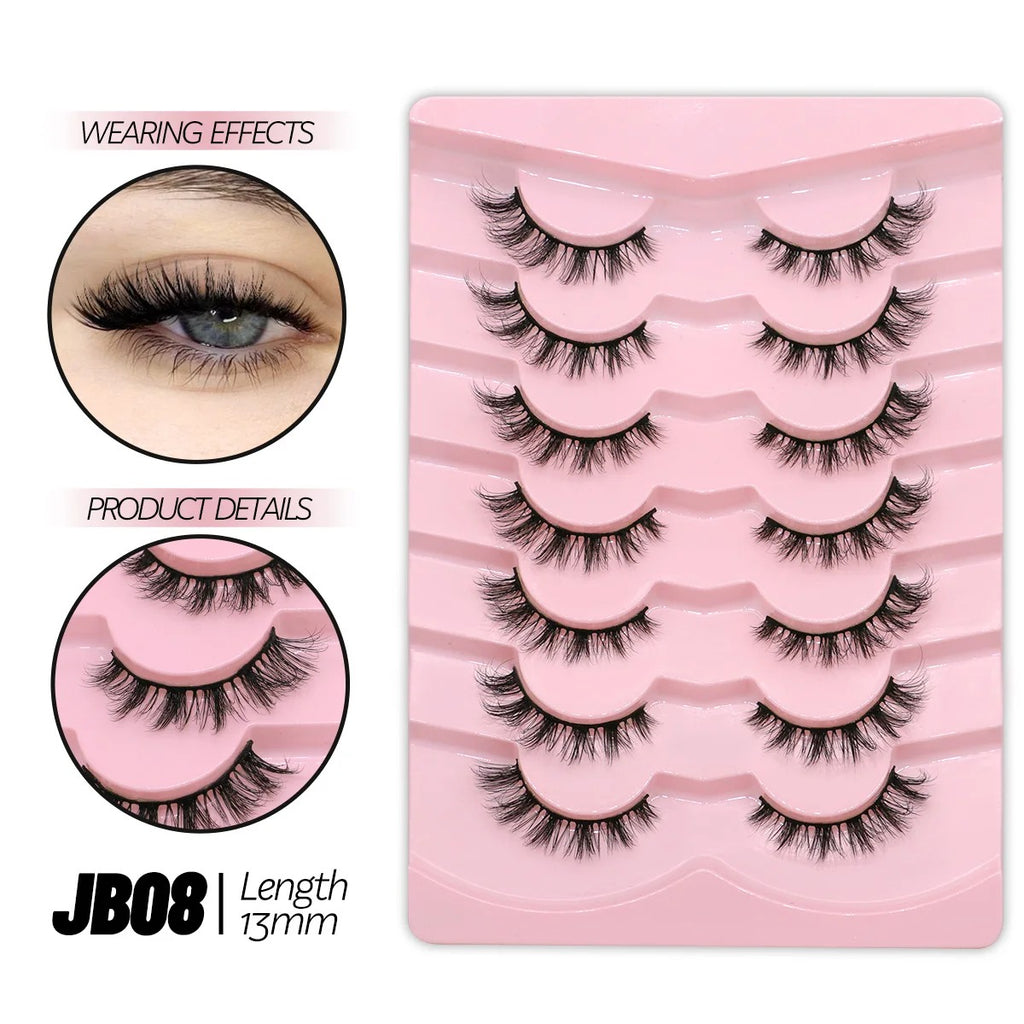 Half Eyelashes Kit – Natural, Lightweight, and Cruelty-Free