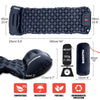 Ultralight Inflatable Camping Mattress with Built-In Pump & Pillow
