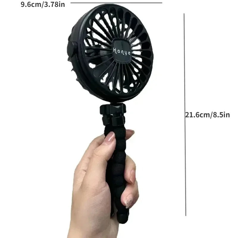 Mini Handheld Octopus Folding Fan