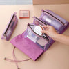 4 In 1 Detachable Makeup Bag – Large Capacity Foldable Cosmetic Pouch for Travel & Storage