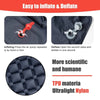 Ultralight Inflatable Camping Mattress with Built-In Pump & Pillow