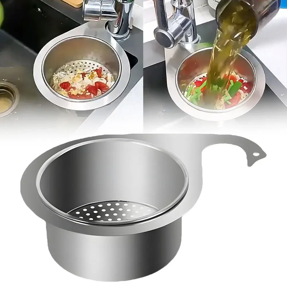 Swan Drain Basket – Stainless Steel Sink Strainer