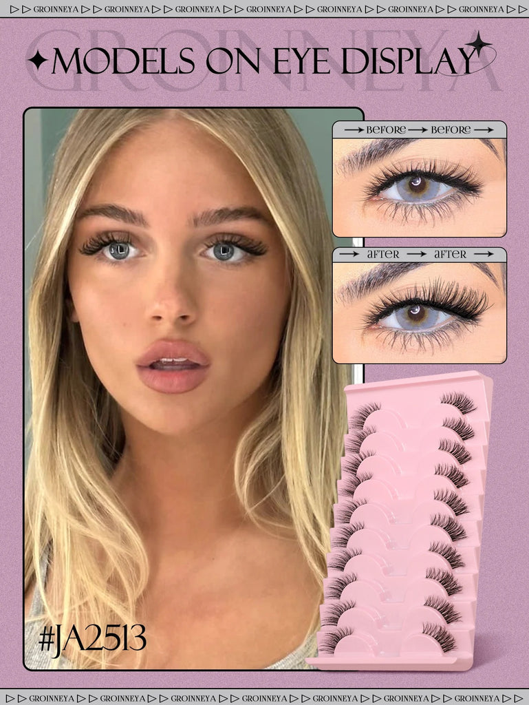 Half Eyelashes Kit – Natural, Lightweight, and Cruelty-Free