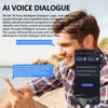 AI Smart Glasses with Real-Time Translation & Bluetooth Audio