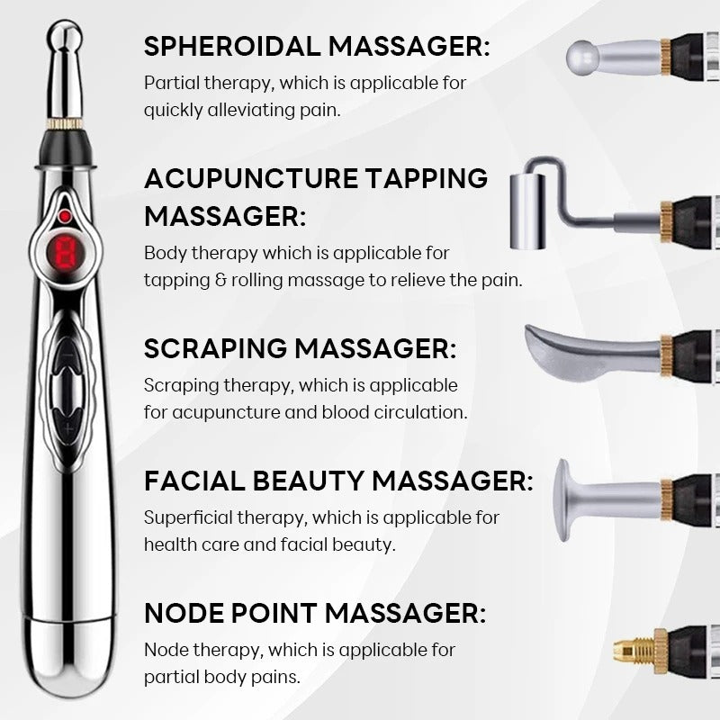 Electronic acupuncture pen - Needle-Free TENS Therapy for Pain Relief