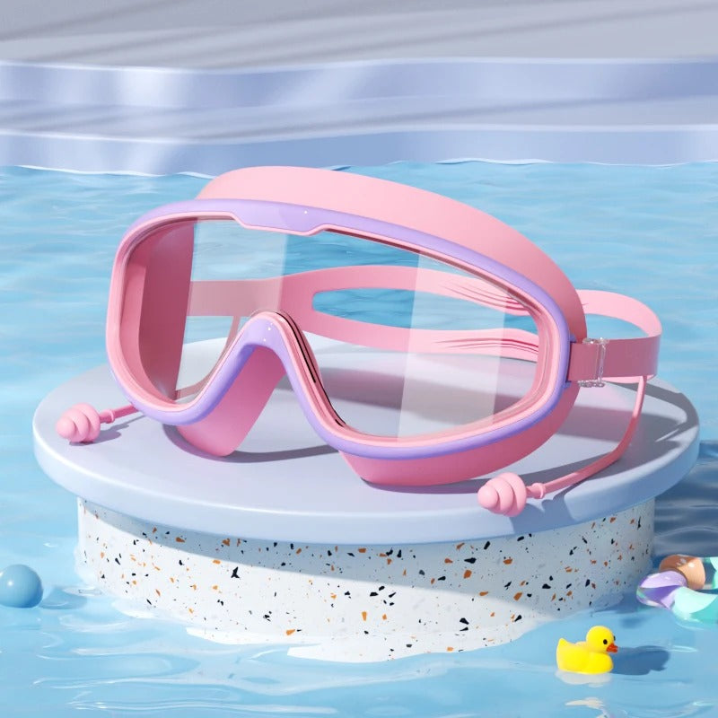 HD Large Frame Kids Swimming Goggles – Waterproof & Anti-Fog Description - Swimming Goggles