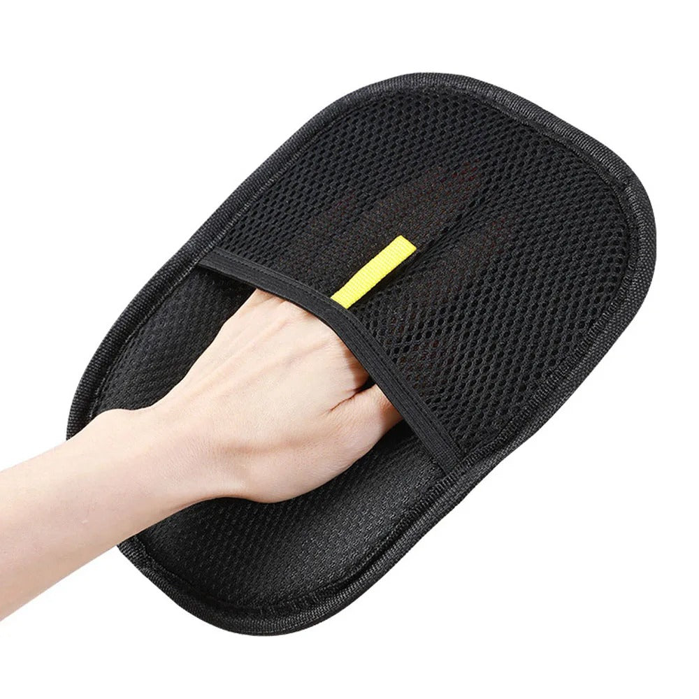 Double-Sided Pet Grooming & Deshedding Glove – Hair Remover, Massager & Brush in One