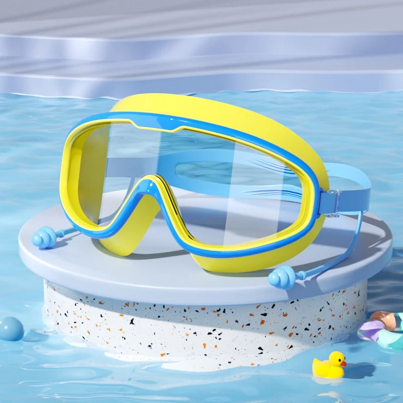HD Large Frame Kids Swimming Goggles – Waterproof & Anti-Fog Description - Swimming Goggles