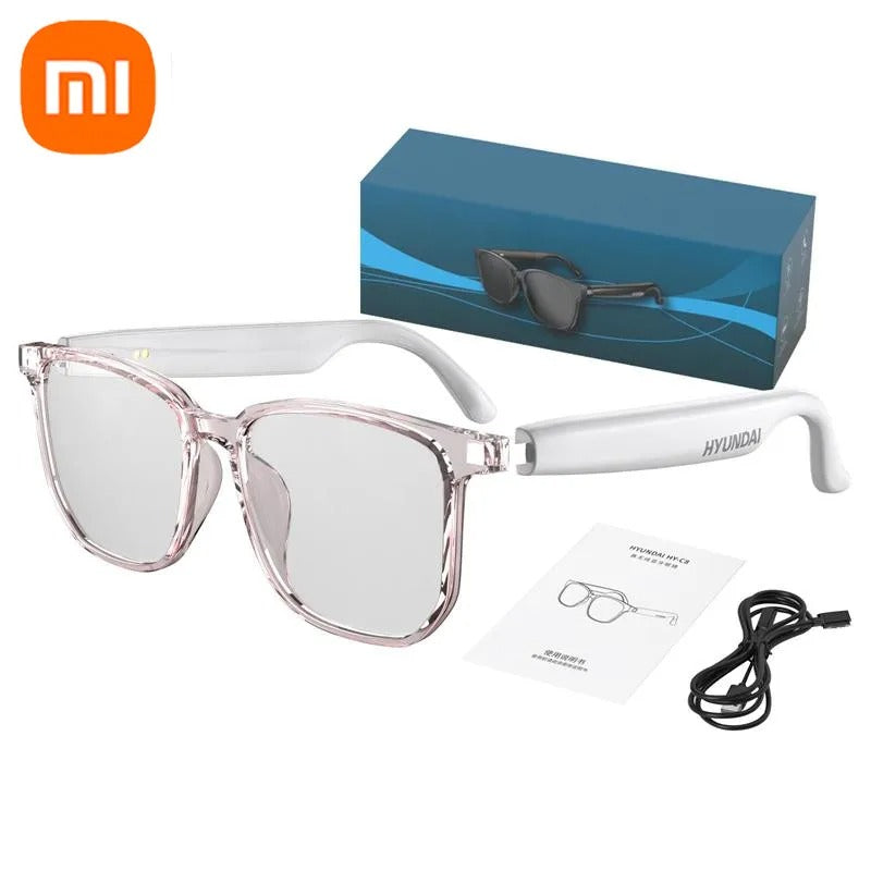 AI Smart Glasses with Real-Time Translation & Bluetooth Audio