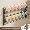Rack Wall Mounted Shoe Storage – Simple Entrance & Bathroom Wall/Door Mounted Shoe Rack